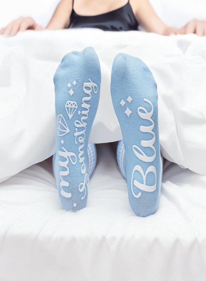 فنكي جونك جوارب قطنية مخططة مزدوجة من فانكي جانك - ماي سامثينج بلو (أزرق فاتح) - Image 2